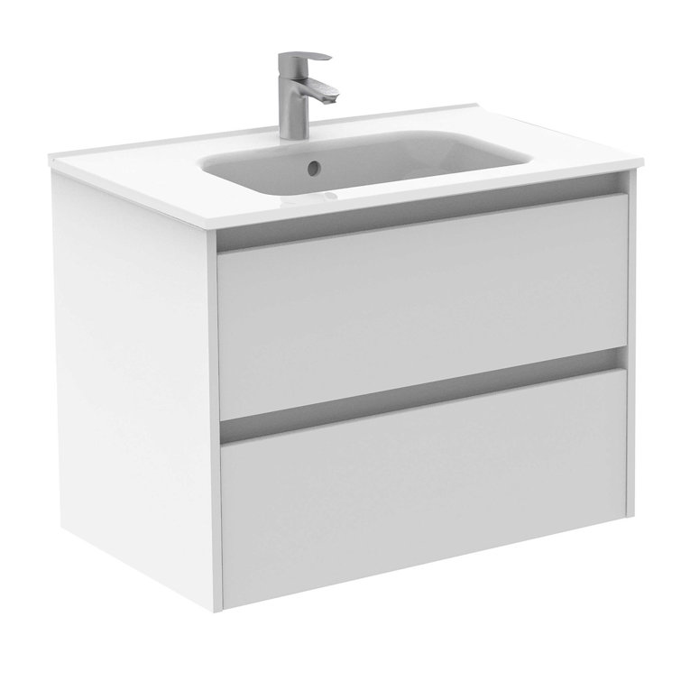 Union Rustic Malta Modern 32" WallMounted Single Bathroom Vanity Wayfair